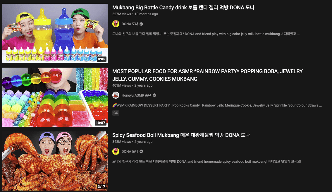 ASMR ART : What's it all about? 12 Mukbang Videos